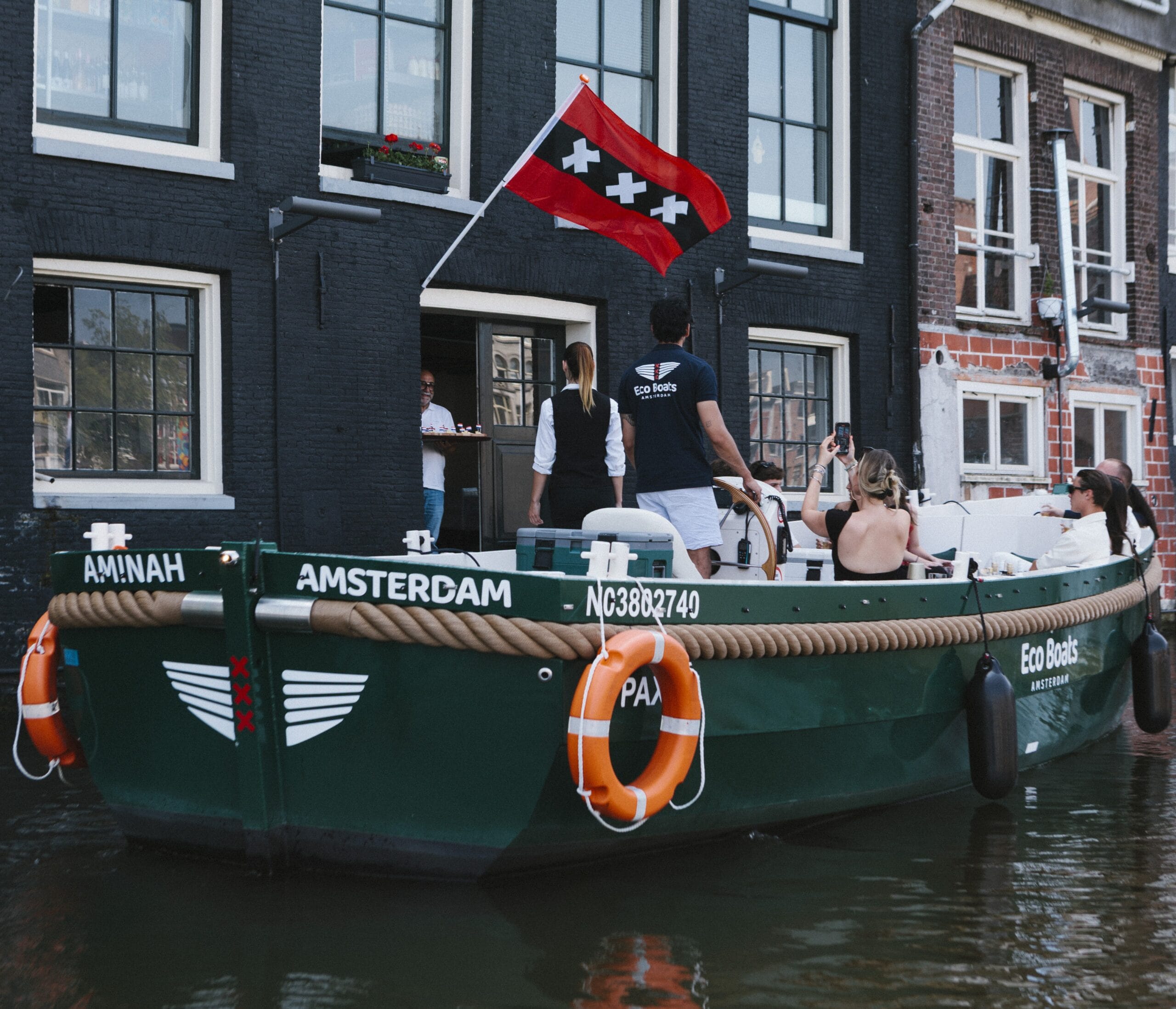 Sfeerbeeld op het water